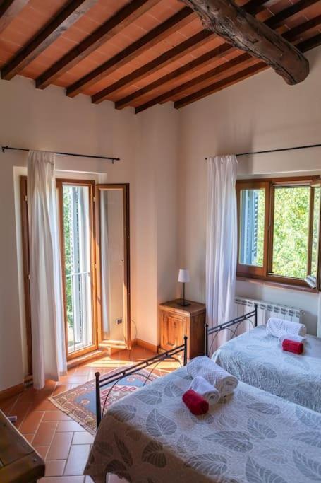 Willa Fienile Panoramico Nel Chianti Greve in Chianti Zewnętrze zdjęcie