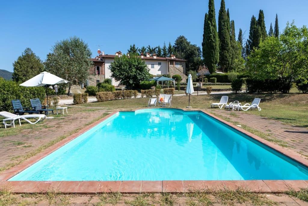 Willa Fienile Panoramico Nel Chianti Greve in Chianti Zewnętrze zdjęcie